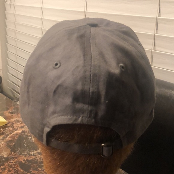 Cabela’s Men’s Gray Gold Baseball Cap Mesh Back OC Sports OSFM Snapback Hat - Picture 4 of 11